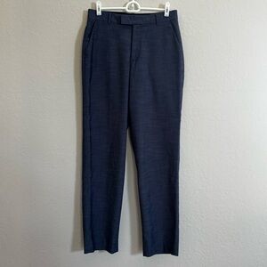 Calvin Klein Men's Dark Blue Dress Pants